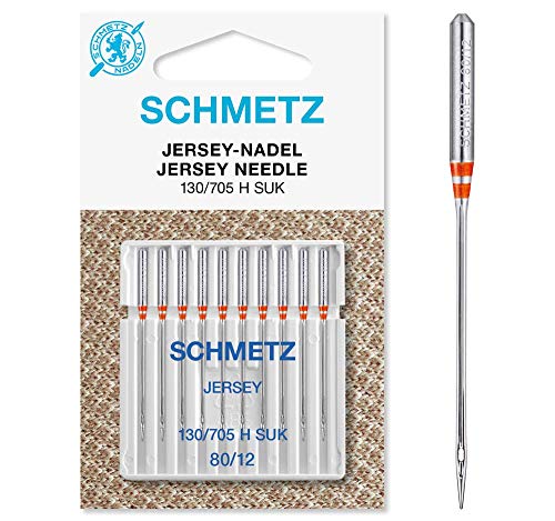 SCHMETZ Aiguilles pour machines à coudre | 10 aiguilles Jersey