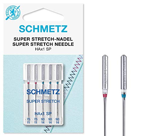 SCHMETZ Aiguilles pour machines à coudre | 5 Aiguilles Super