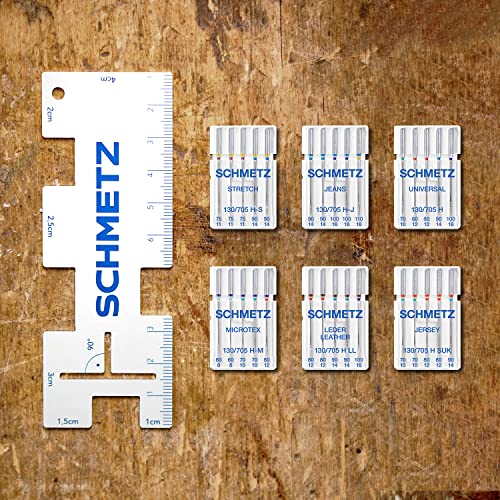 SCHMETZ Maxi Starter-Set avec 30 Aiguilles pour Machines à Coudre
