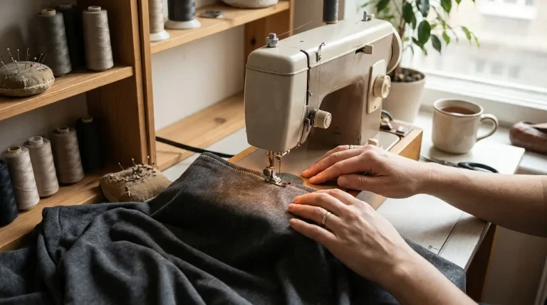 Coudre du jersey sans surjeteuse : la méthode complète
