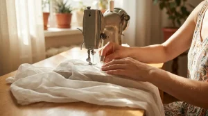 Tissu voile pour robe d'été