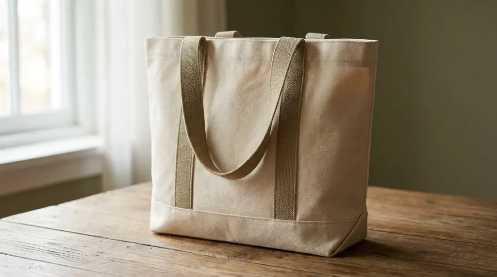 Coudre un sac cabas : structure, anses et solidité