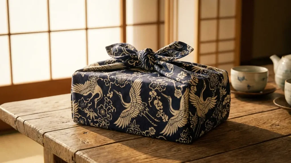 Furoshiki : emballer ses cadeaux dans du tissu, la technique du pliage japonais