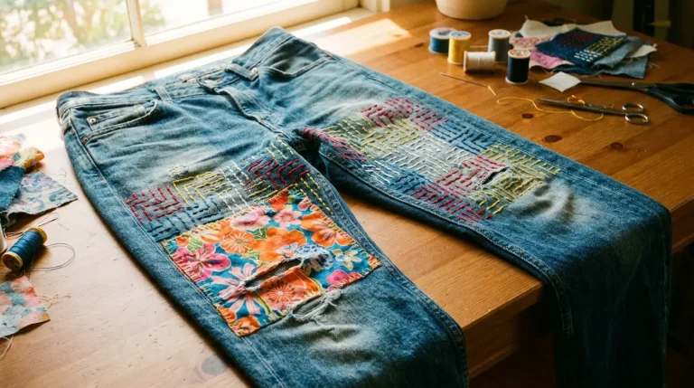 Visible mending : réparer ses vêtements avec un raccommodage qui s’assume