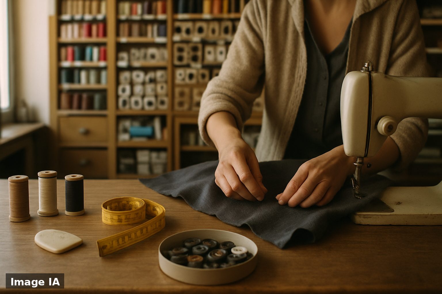 À Écommoy, Partage services ajoute mercerie et retouches couture, un test grandeur nature du "service de proximité"