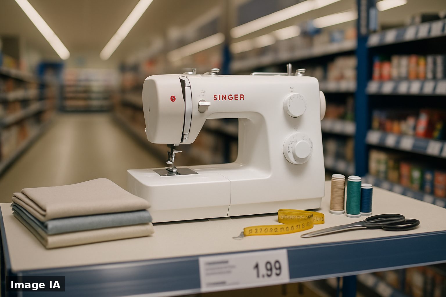 Dimanche 20 septembre, la machine à coudre Singer à prix délirant chez Lidl, ce qui surprend Le Parisien