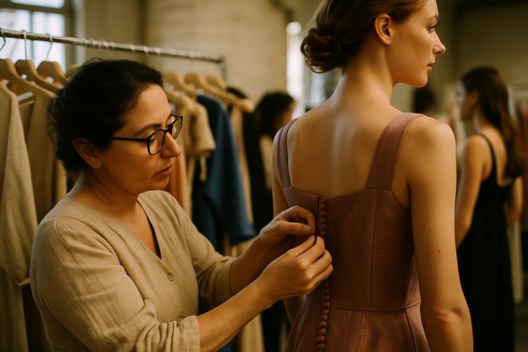 À Martigues, un défilé 100% artisanal, des créations locales, ce que l’atelier couture La Bigourello révèle